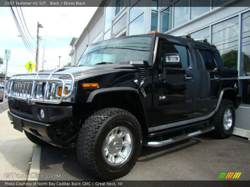 Black / Ebony Black 2007 Hummer H2 SUT