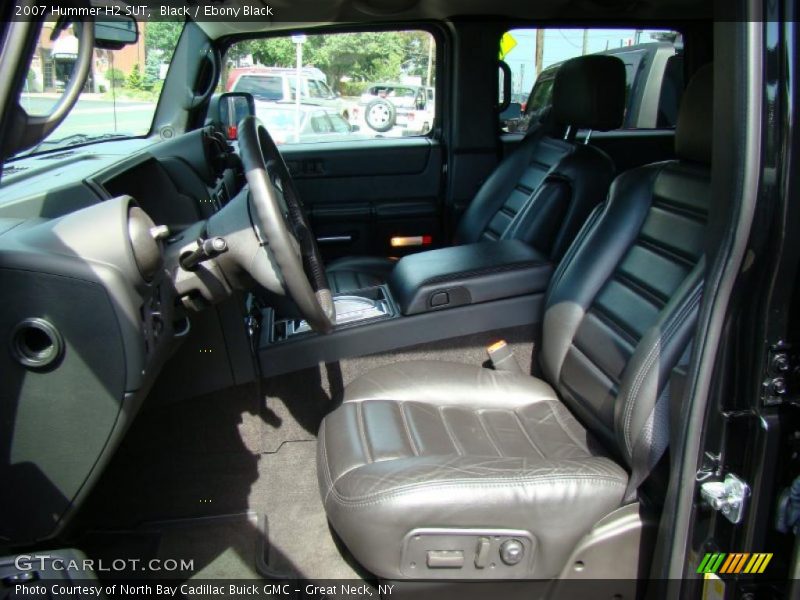 Black / Ebony Black 2007 Hummer H2 SUT