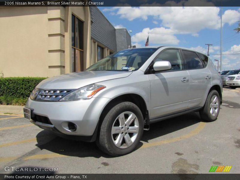 Brilliant Silver Metallic / Charcoal 2006 Nissan Murano S