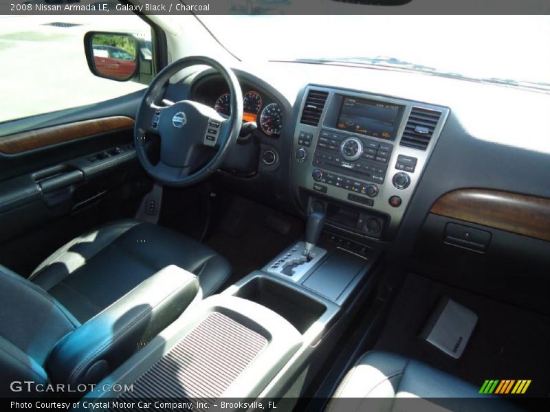 Galaxy Black / Charcoal 2008 Nissan Armada LE