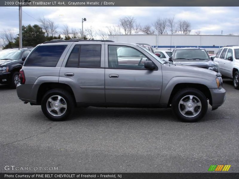 Graystone Metallic / Ebony 2009 Chevrolet TrailBlazer LT 4x4