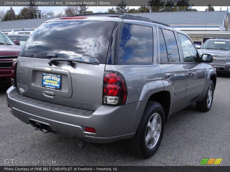 Graystone Metallic / Ebony 2009 Chevrolet TrailBlazer LT 4x4