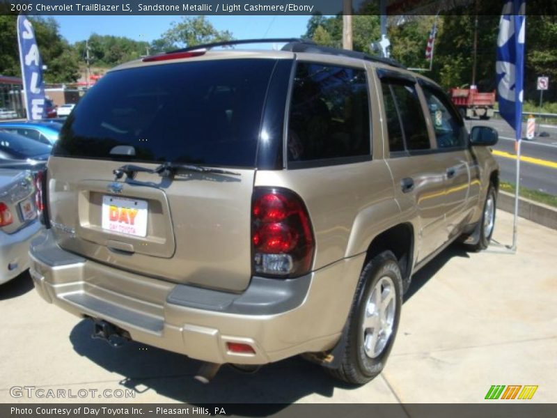 Sandstone Metallic / Light Cashmere/Ebony 2006 Chevrolet TrailBlazer LS