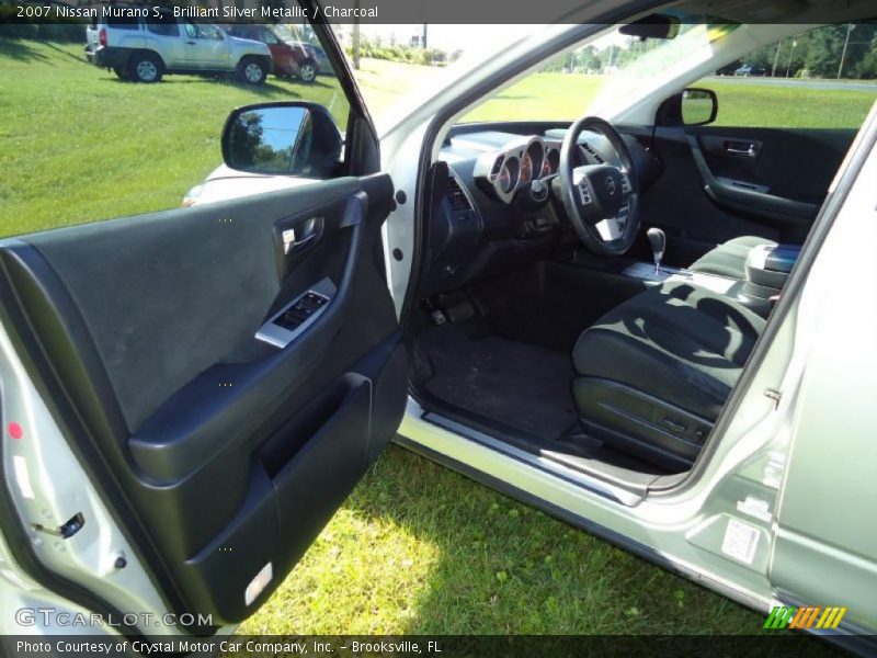 Brilliant Silver Metallic / Charcoal 2007 Nissan Murano S