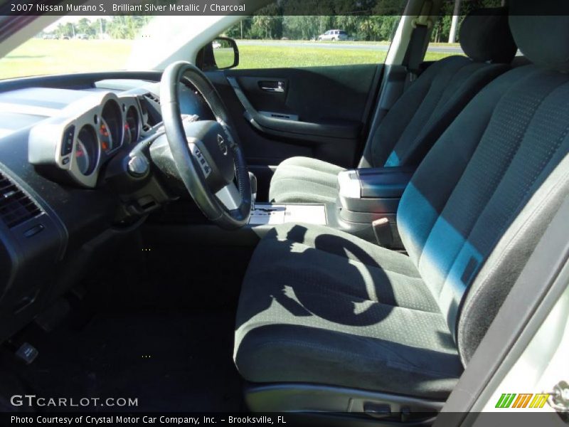 Brilliant Silver Metallic / Charcoal 2007 Nissan Murano S