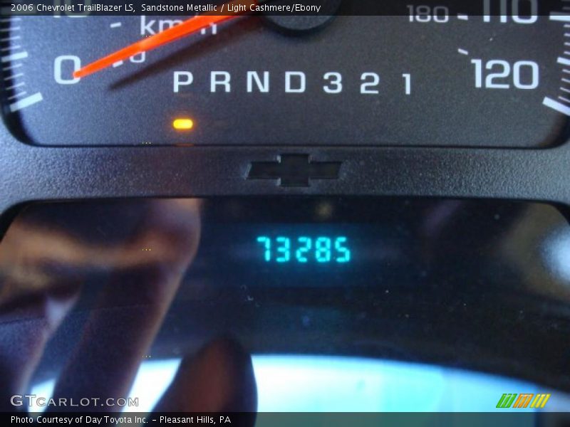 Sandstone Metallic / Light Cashmere/Ebony 2006 Chevrolet TrailBlazer LS