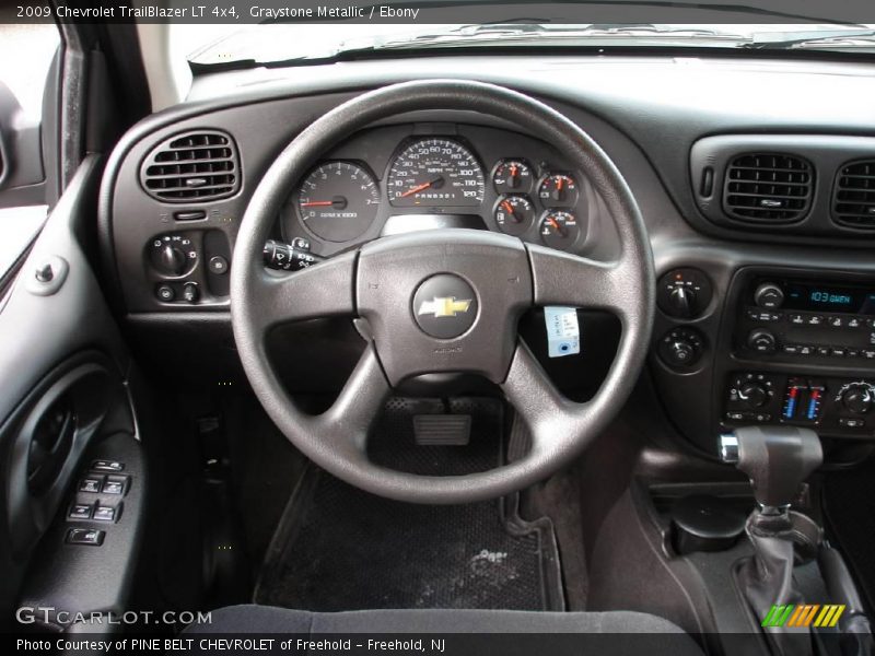 Graystone Metallic / Ebony 2009 Chevrolet TrailBlazer LT 4x4