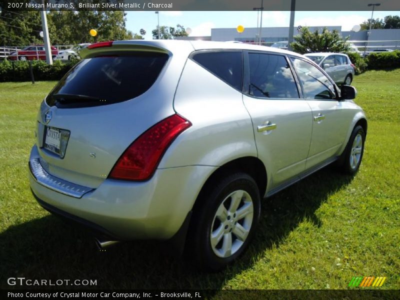 Brilliant Silver Metallic / Charcoal 2007 Nissan Murano S