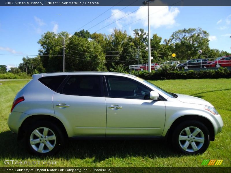 Brilliant Silver Metallic / Charcoal 2007 Nissan Murano S