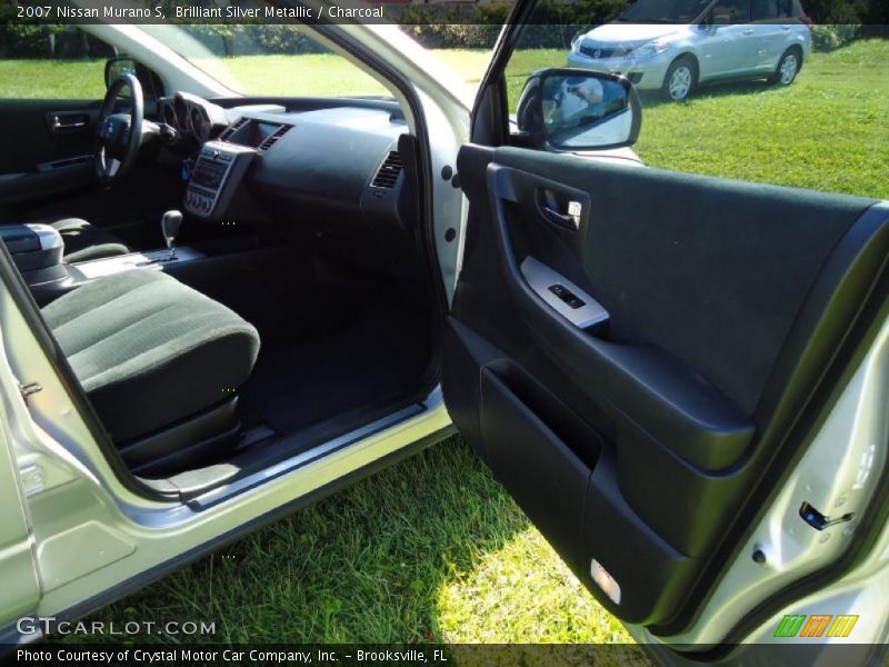 Brilliant Silver Metallic / Charcoal 2007 Nissan Murano S