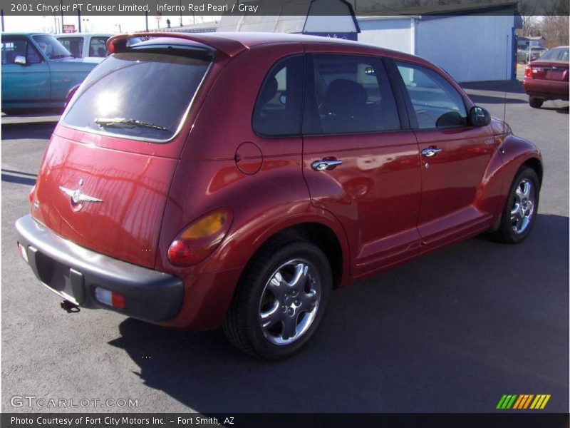 Inferno Red Pearl / Gray 2001 Chrysler PT Cruiser Limited