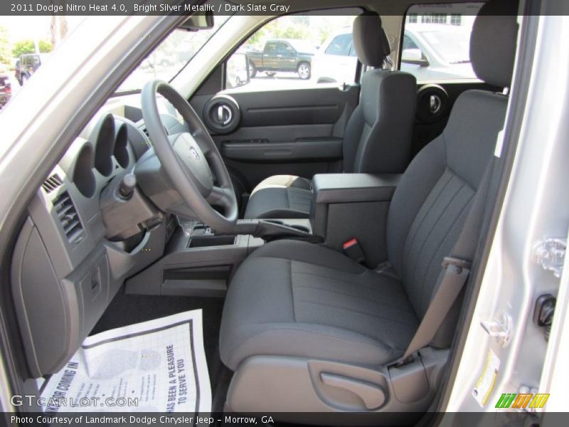 Bright Silver Metallic / Dark Slate Gray 2011 Dodge Nitro Heat 4.0