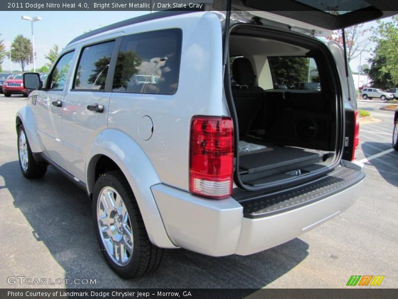 Bright Silver Metallic / Dark Slate Gray 2011 Dodge Nitro Heat 4.0