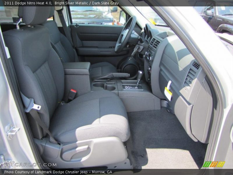 Bright Silver Metallic / Dark Slate Gray 2011 Dodge Nitro Heat 4.0