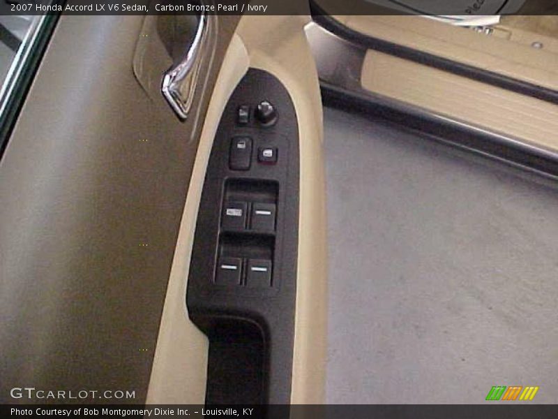 Carbon Bronze Pearl / Ivory 2007 Honda Accord LX V6 Sedan