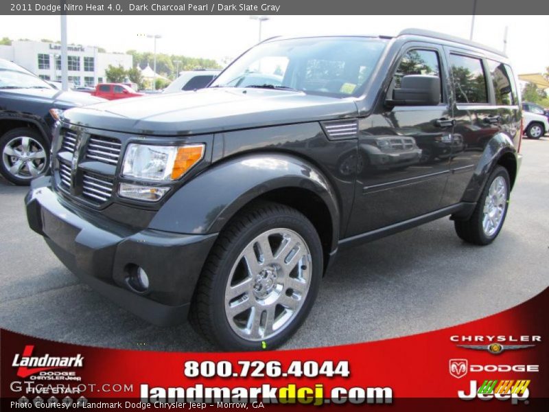 Dark Charcoal Pearl / Dark Slate Gray 2011 Dodge Nitro Heat 4.0