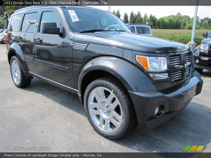 Dark Charcoal Pearl / Dark Slate Gray 2011 Dodge Nitro Heat 4.0