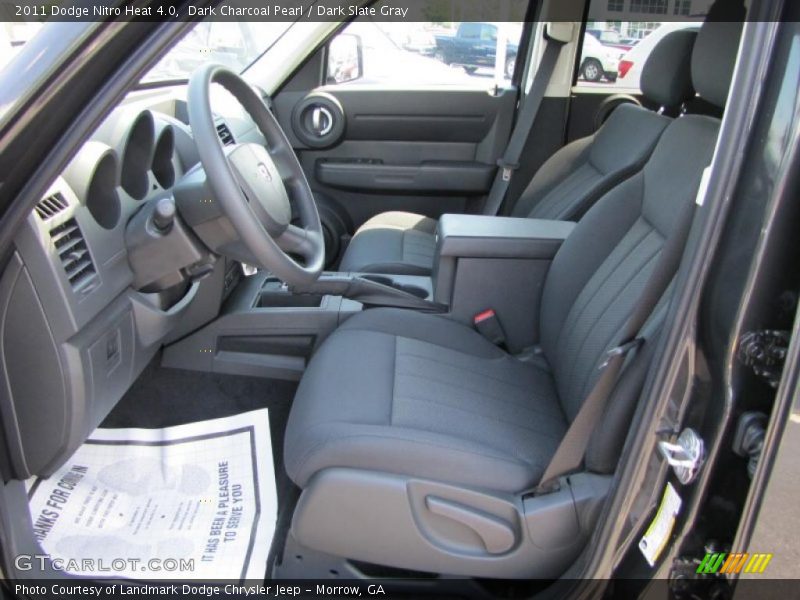 Dark Charcoal Pearl / Dark Slate Gray 2011 Dodge Nitro Heat 4.0