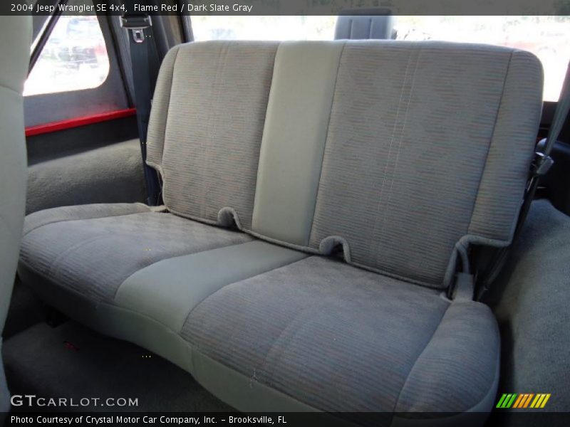 Flame Red / Dark Slate Gray 2004 Jeep Wrangler SE 4x4