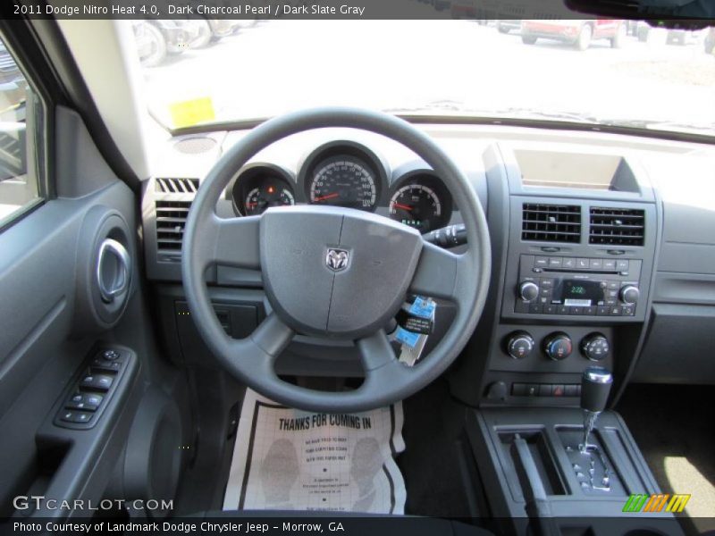 Dark Charcoal Pearl / Dark Slate Gray 2011 Dodge Nitro Heat 4.0