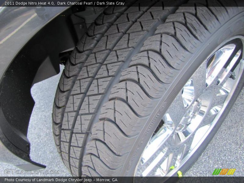 Dark Charcoal Pearl / Dark Slate Gray 2011 Dodge Nitro Heat 4.0