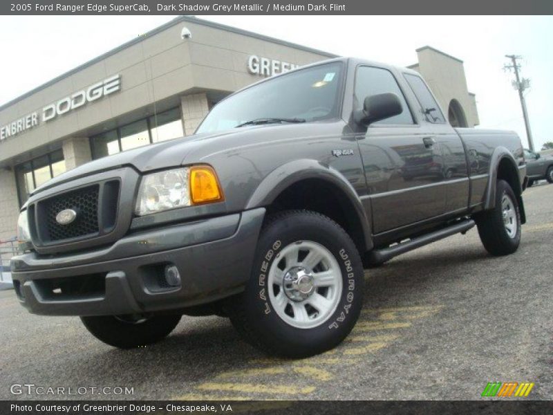 Dark Shadow Grey Metallic / Medium Dark Flint 2005 Ford Ranger Edge SuperCab