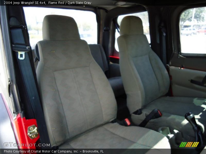 Flame Red / Dark Slate Gray 2004 Jeep Wrangler SE 4x4