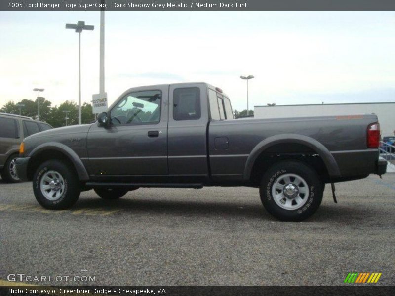 Dark Shadow Grey Metallic / Medium Dark Flint 2005 Ford Ranger Edge SuperCab