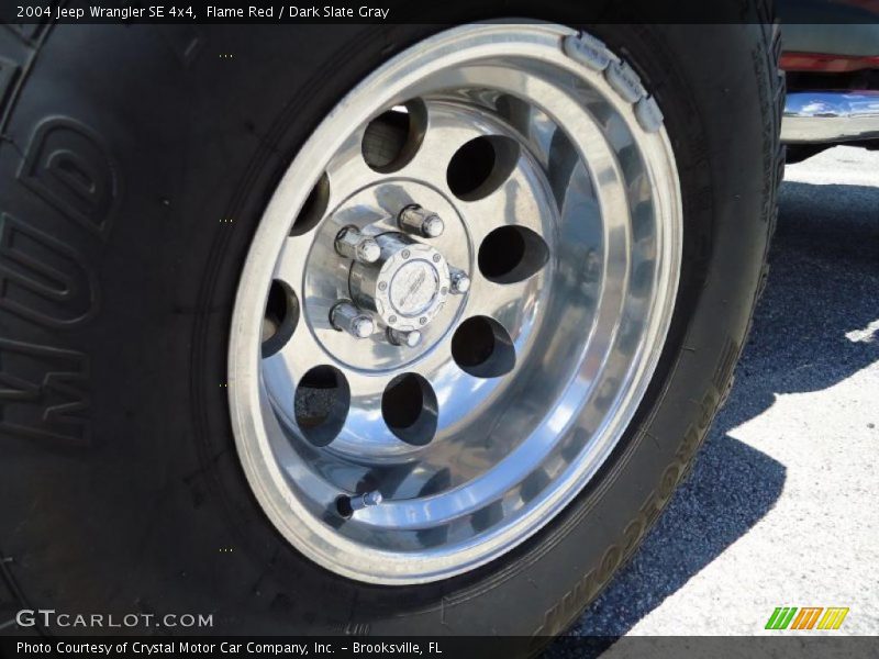 Flame Red / Dark Slate Gray 2004 Jeep Wrangler SE 4x4