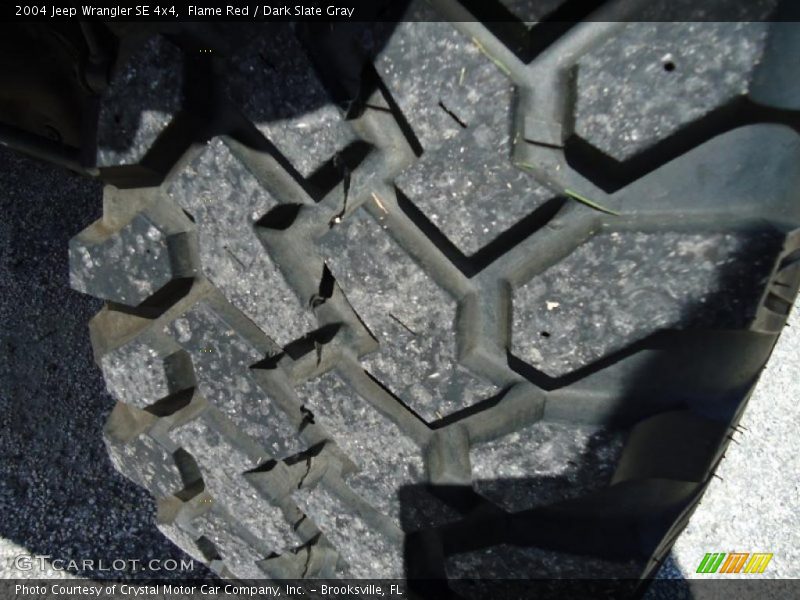 Flame Red / Dark Slate Gray 2004 Jeep Wrangler SE 4x4