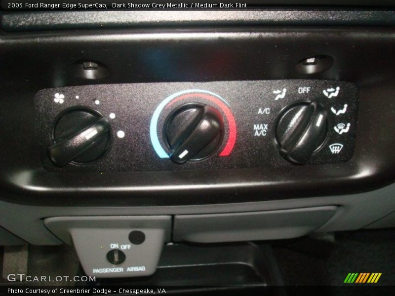 Dark Shadow Grey Metallic / Medium Dark Flint 2005 Ford Ranger Edge SuperCab