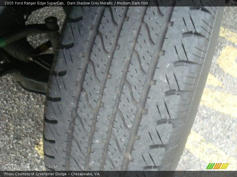 Dark Shadow Grey Metallic / Medium Dark Flint 2005 Ford Ranger Edge SuperCab