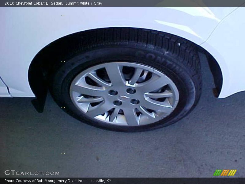Summit White / Gray 2010 Chevrolet Cobalt LT Sedan