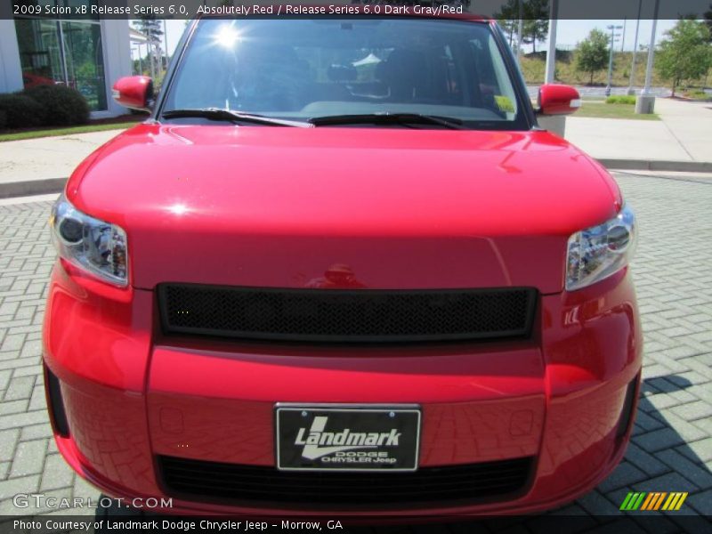 Absolutely Red / Release Series 6.0 Dark Gray/Red 2009 Scion xB Release Series 6.0
