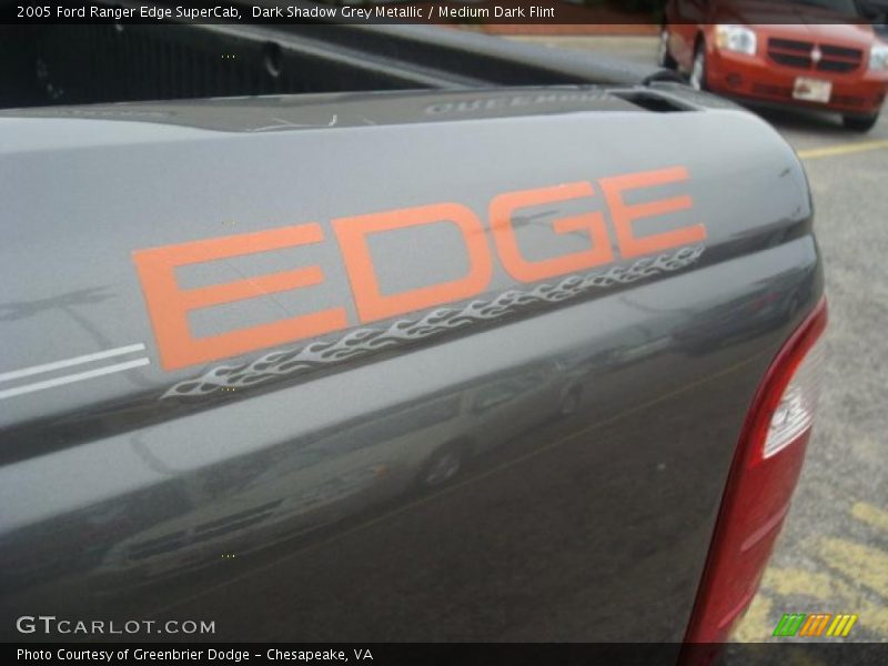 Dark Shadow Grey Metallic / Medium Dark Flint 2005 Ford Ranger Edge SuperCab