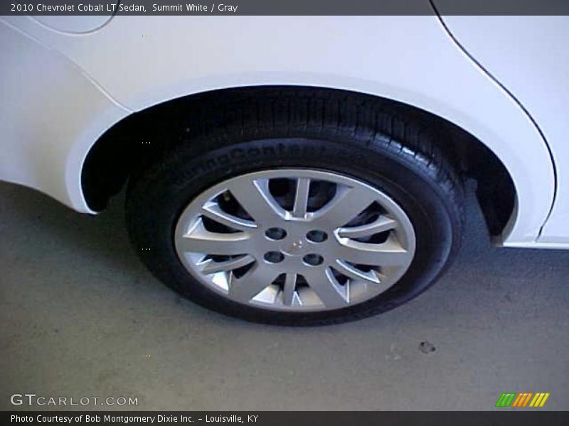 Summit White / Gray 2010 Chevrolet Cobalt LT Sedan