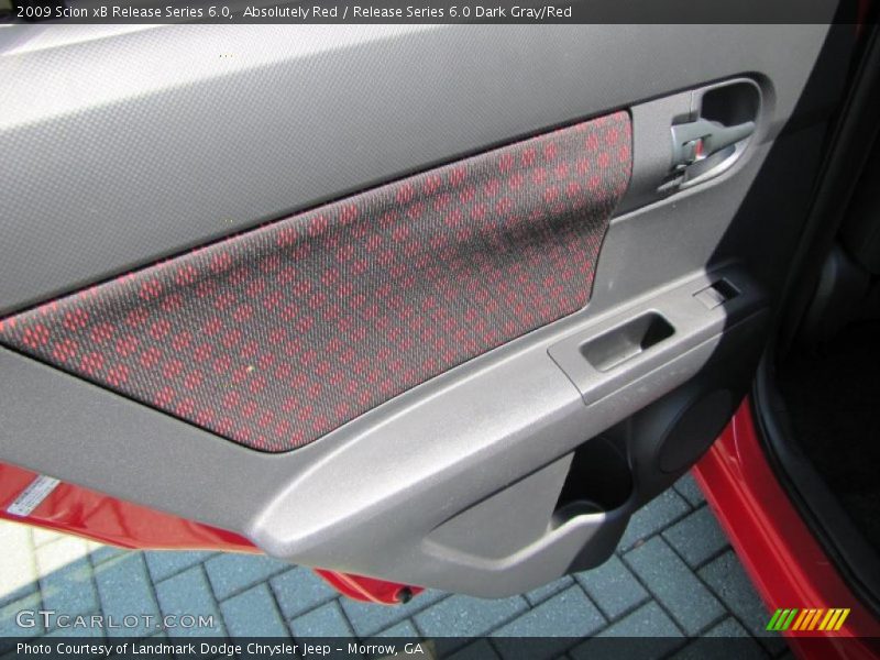 Absolutely Red / Release Series 6.0 Dark Gray/Red 2009 Scion xB Release Series 6.0