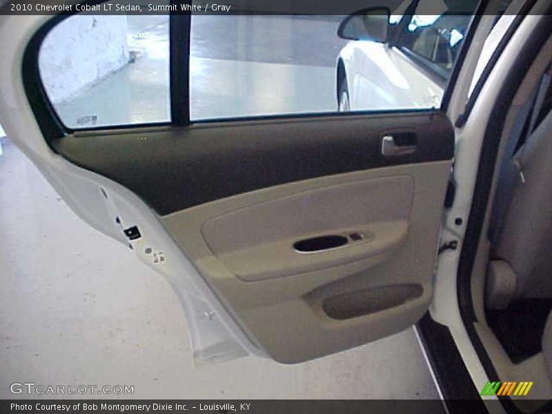 Summit White / Gray 2010 Chevrolet Cobalt LT Sedan