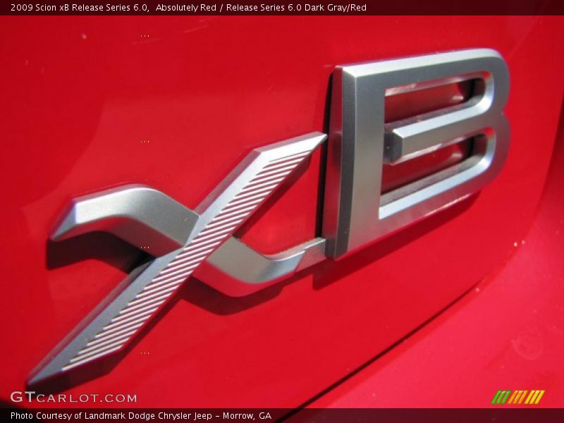 Absolutely Red / Release Series 6.0 Dark Gray/Red 2009 Scion xB Release Series 6.0
