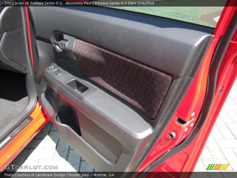 Absolutely Red / Release Series 6.0 Dark Gray/Red 2009 Scion xB Release Series 6.0