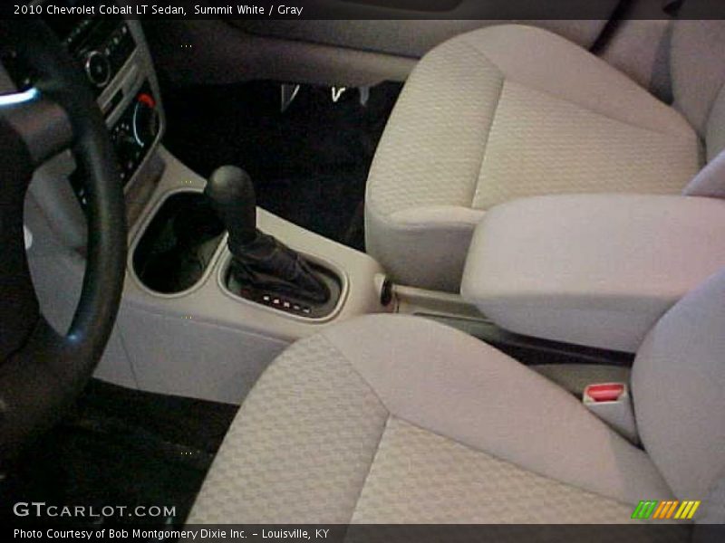 Summit White / Gray 2010 Chevrolet Cobalt LT Sedan