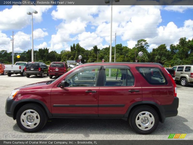 Redondo Red Pearl / Ivory 2006 Honda CR-V LX