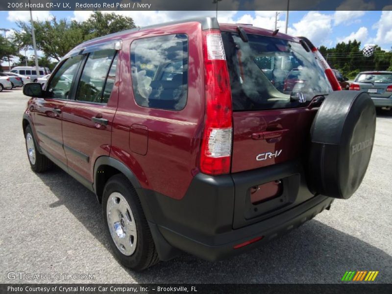 Redondo Red Pearl / Ivory 2006 Honda CR-V LX