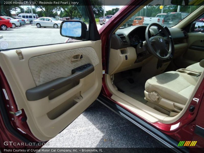 Redondo Red Pearl / Ivory 2006 Honda CR-V LX