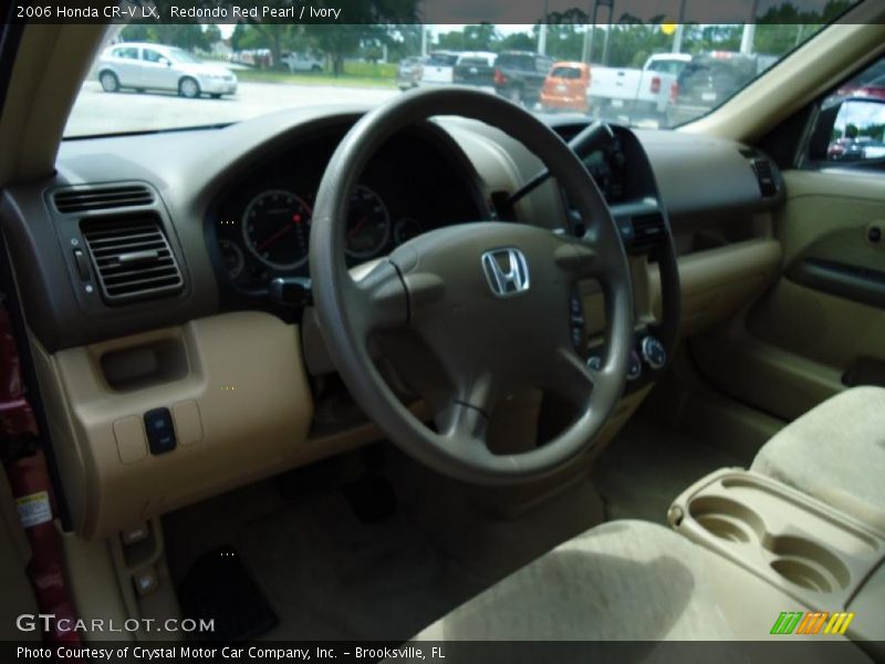 Redondo Red Pearl / Ivory 2006 Honda CR-V LX