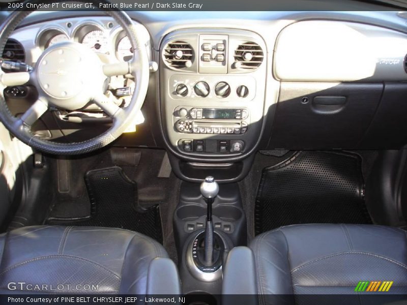Patriot Blue Pearl / Dark Slate Gray 2003 Chrysler PT Cruiser GT