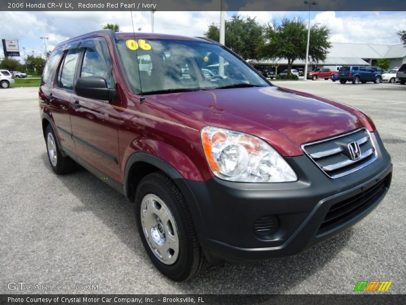 Redondo Red Pearl / Ivory 2006 Honda CR-V LX