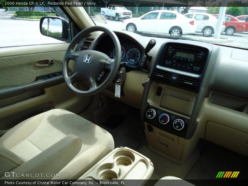 Redondo Red Pearl / Ivory 2006 Honda CR-V LX