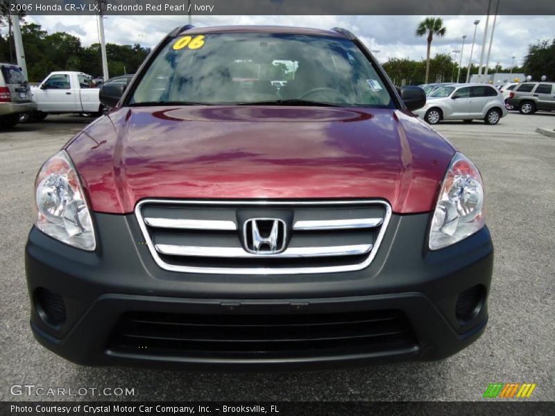 Redondo Red Pearl / Ivory 2006 Honda CR-V LX