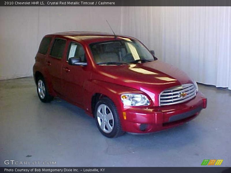 Crystal Red Metallic Tintcoat / Cashmere 2010 Chevrolet HHR LS